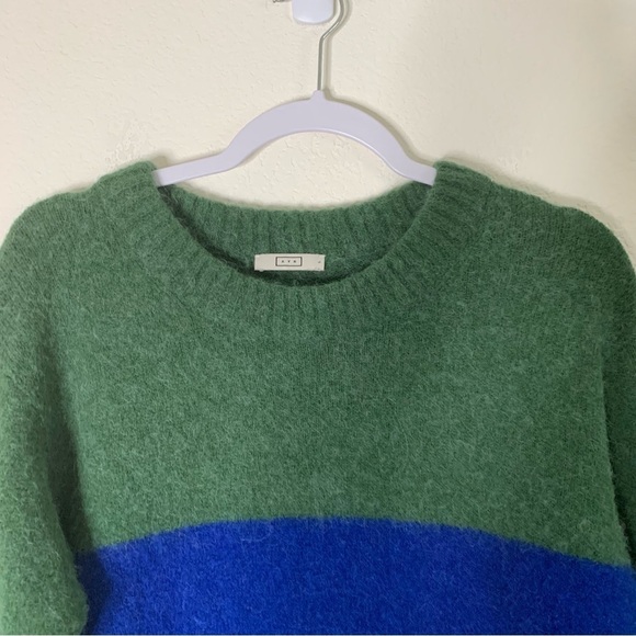 AYR the kickback sweatshirt tri color alpaca blend L - Picture 5 of 8
